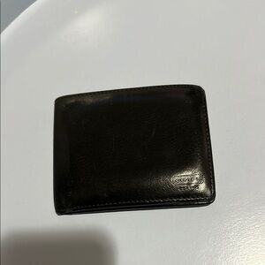 Coach Black Leather Wallet